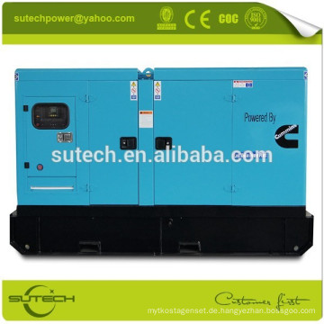 Schnelle Lieferung 100kW Silent Diesel Generator, angetrieben von CUMMINS 6BTA5.9-G2 Motor